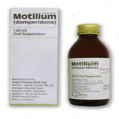 Motilium 120Ml Suspension 5Mg/5Ml