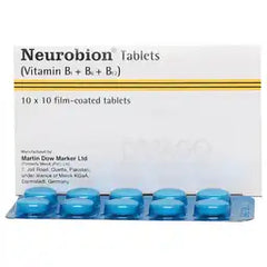 Neurobion Tablets (1 Strip = 10 Tablets) price per strip