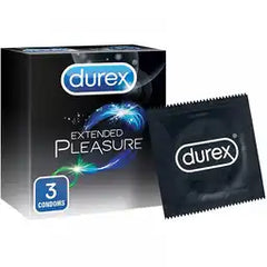 Durex Extended Pleasure Condoms (1 Pack = 3Pcs)