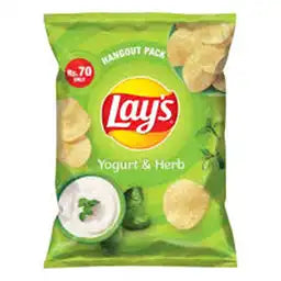 Lays Chips Yogurt & Herb Rs.70