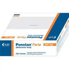 Ponstan Forte Tablets 500Mg (1 Strip = 10 Tablets)